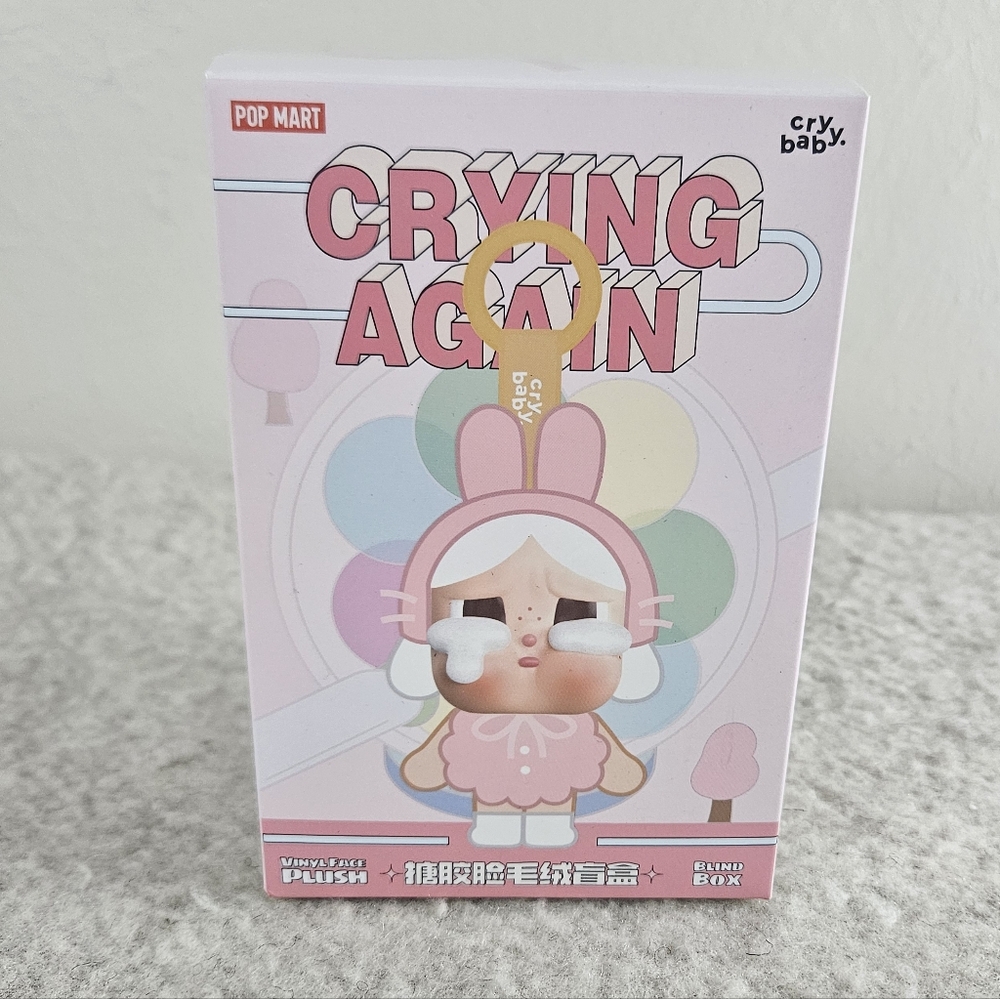 (NEW SEALED) What A Frog CRYBABY Crying Again Series Plush Charm Blind Box